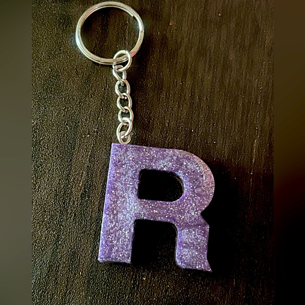 Resin keychain